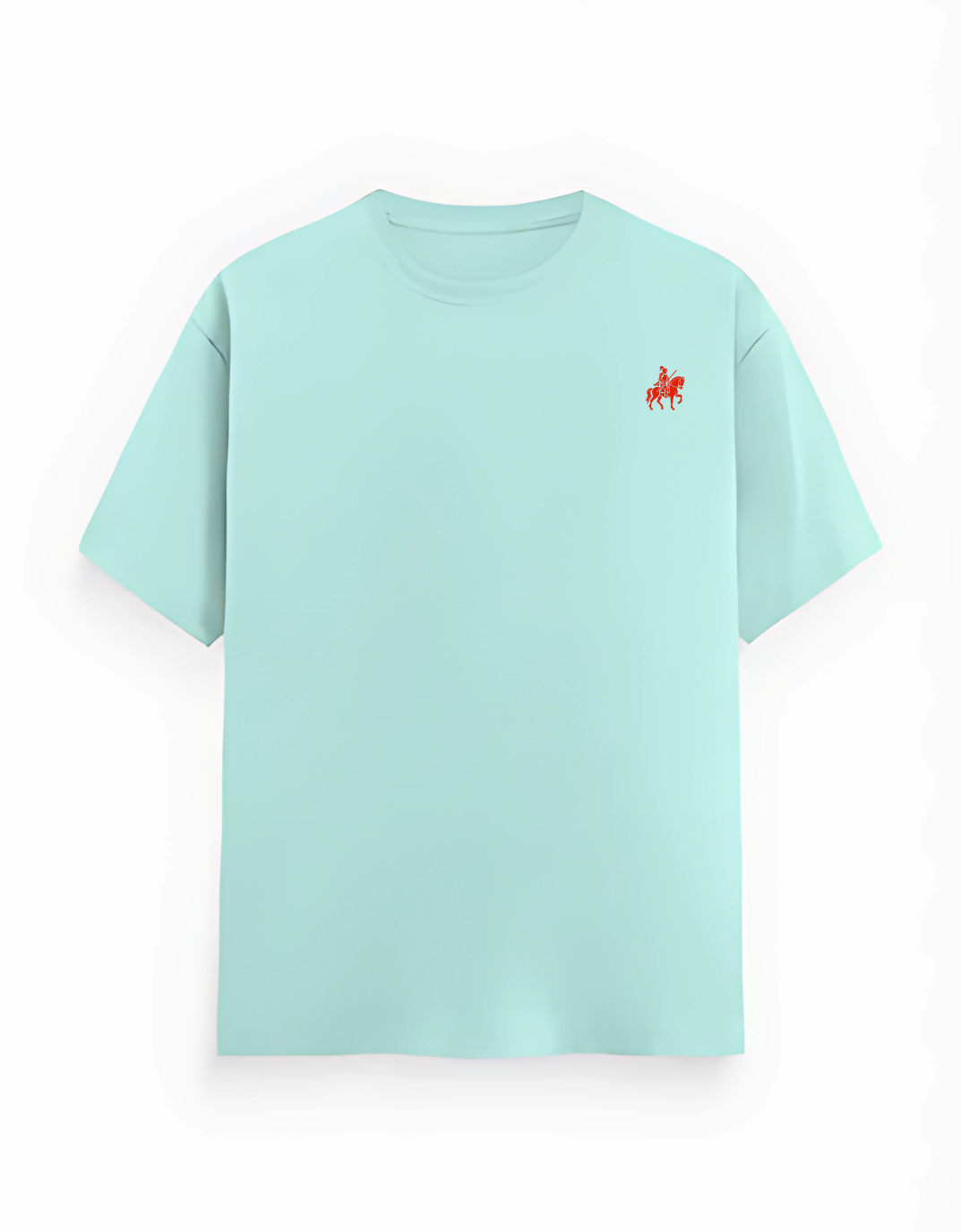 LORDZA Signature Emblem Oversized Standard Crew T-Shirt Oversized Standard T-Shirt