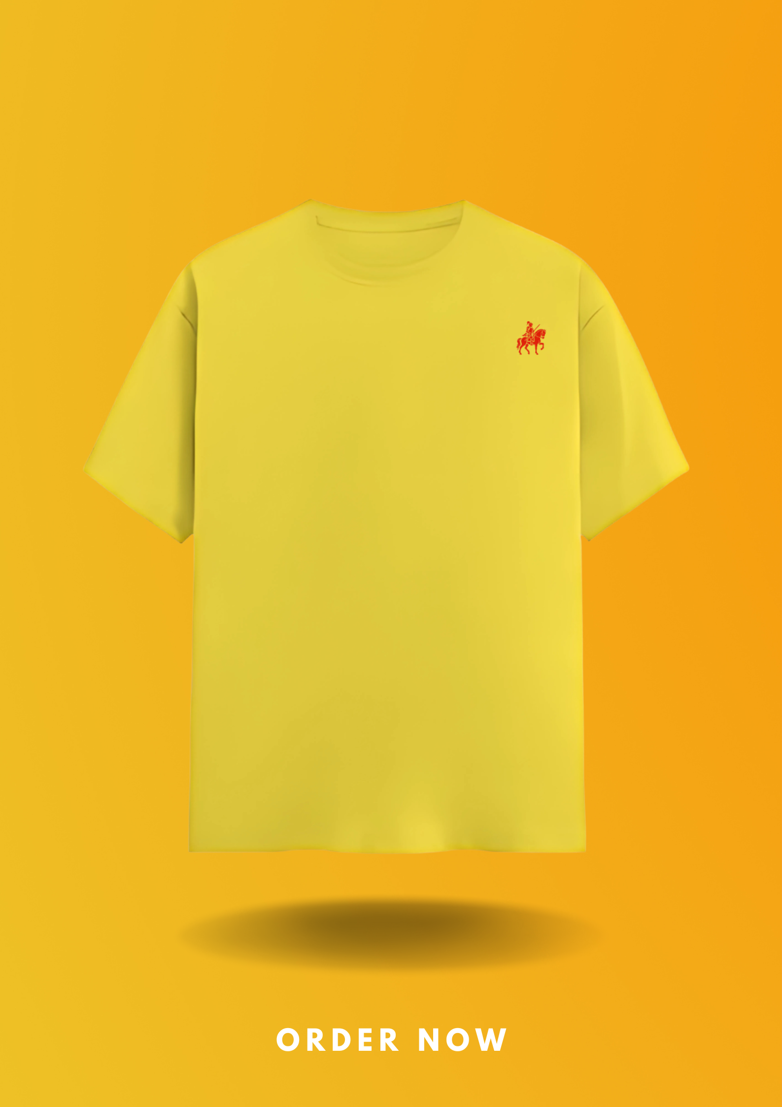 LORDZA Signature Emblem Oversized Standard Crew T-Shirt Oversized Standard T-Shirt