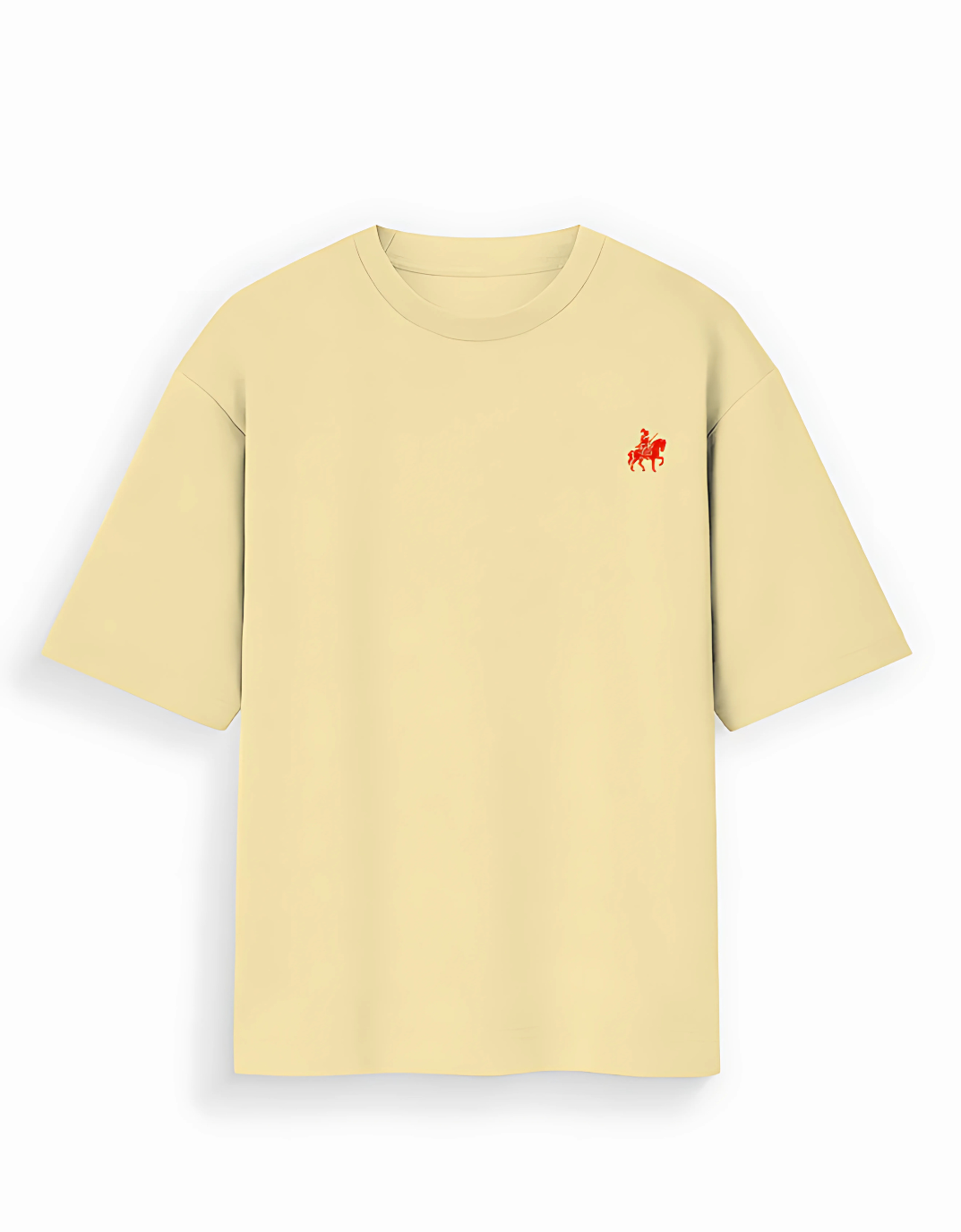 LORDZA Signature Emblem Oversized Standard Crew T-Shirt Oversized Standard T-Shirt