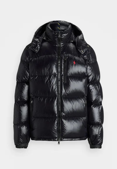 Ralph Lauren Polo THE GORHAM GLOSSED DOWN JACKET - Down jackets - black