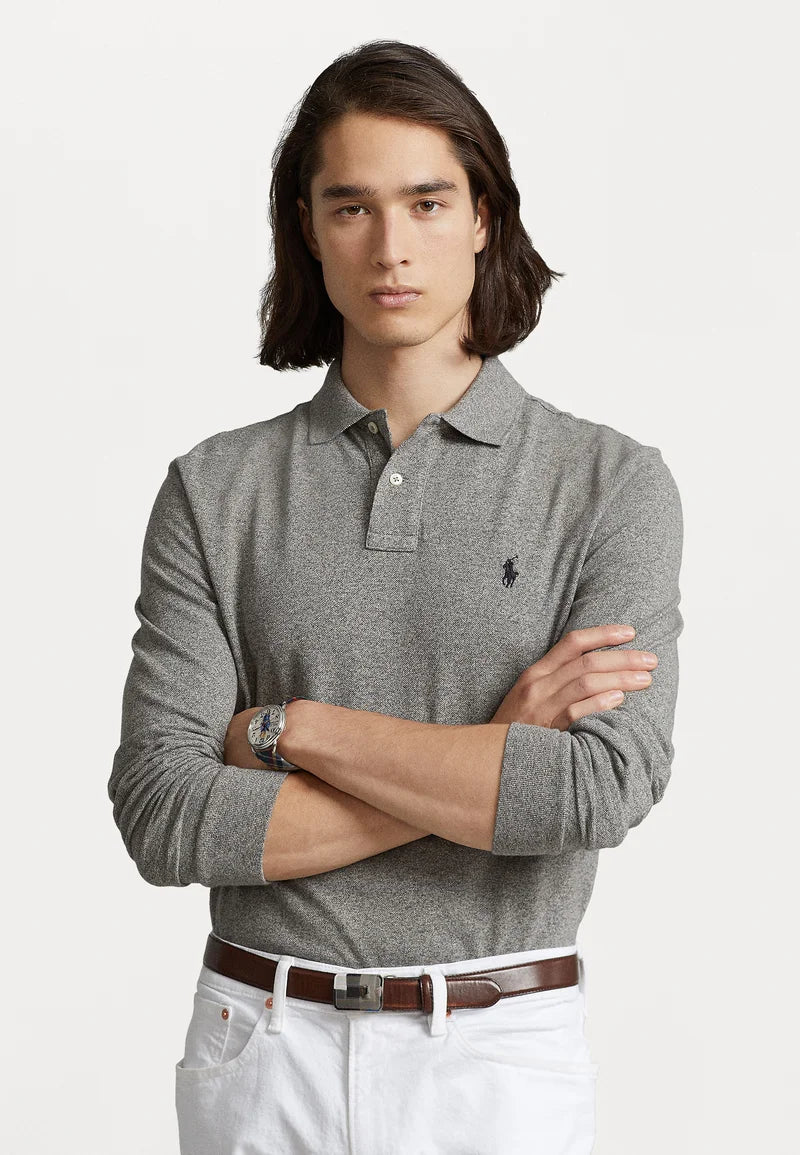 Ralph Lauren Polo  LONG SLEEVE - Langaermet T-shirt - canterbury heather