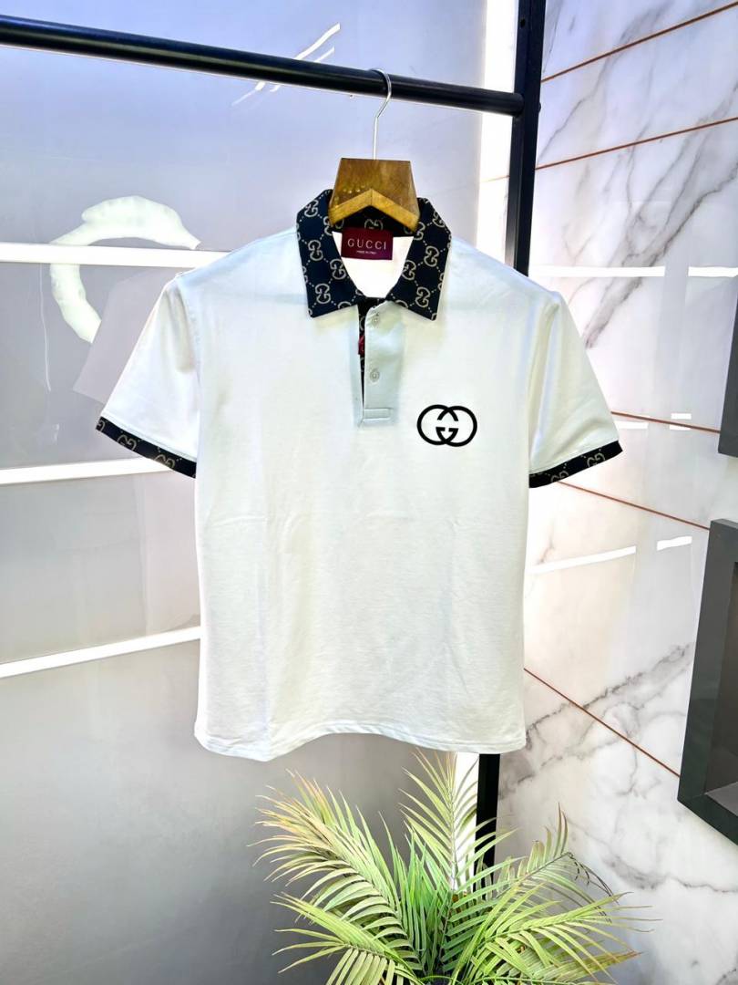 Gucc i  White Monogram Print Super Premium Track Suit With Brand Carry Bag