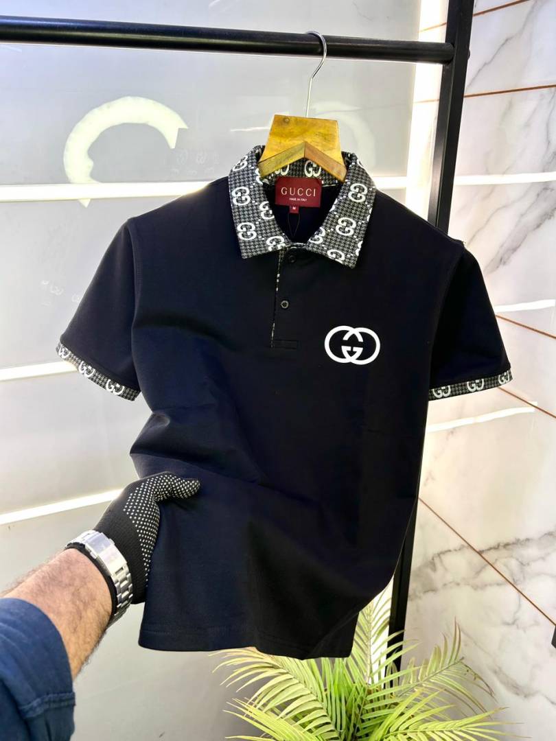 Gucc Blue Monogram Print Super Premium Track Suit With Brand Carry Bag