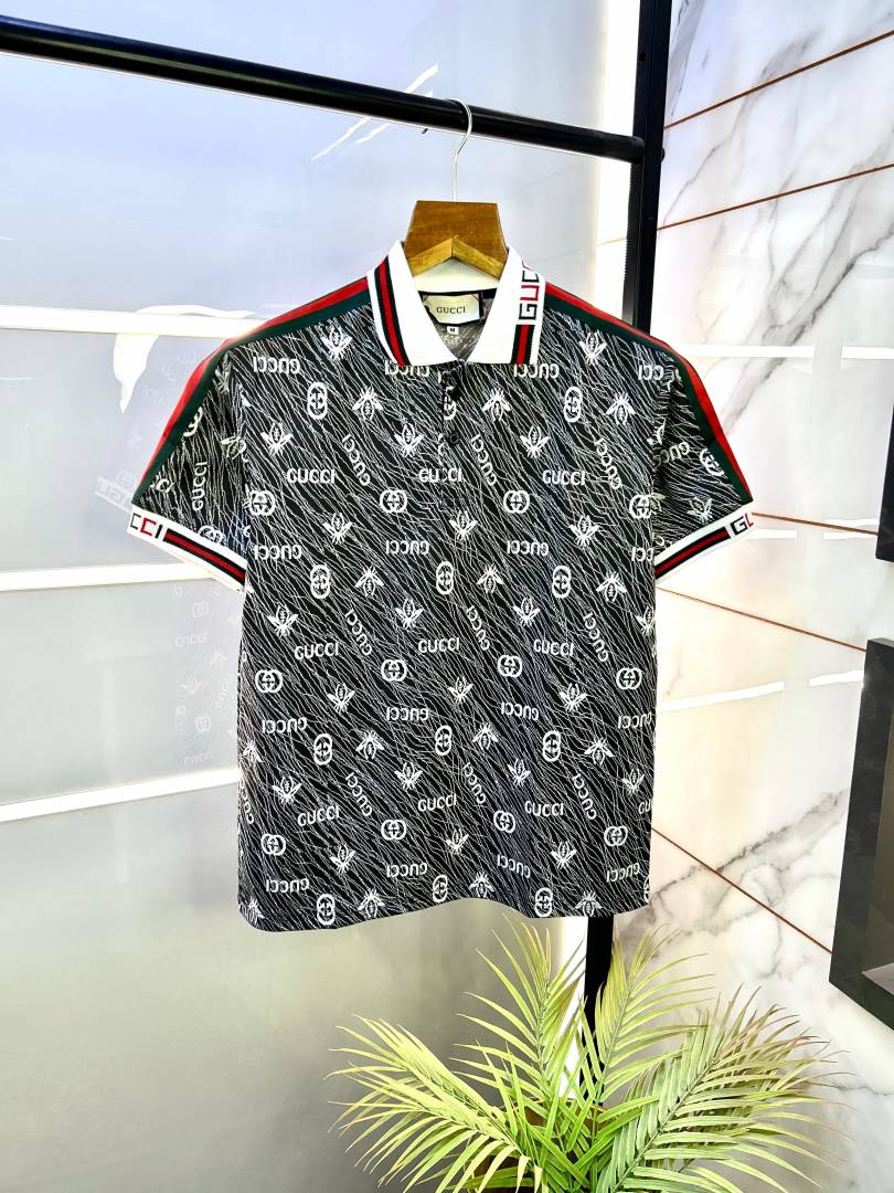 Gucci Grey Super Premium Cord Set With Brand Carry Bag