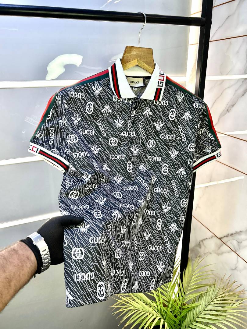 Gucci Grey Super Premium Cord Set With Brand Carry Bag