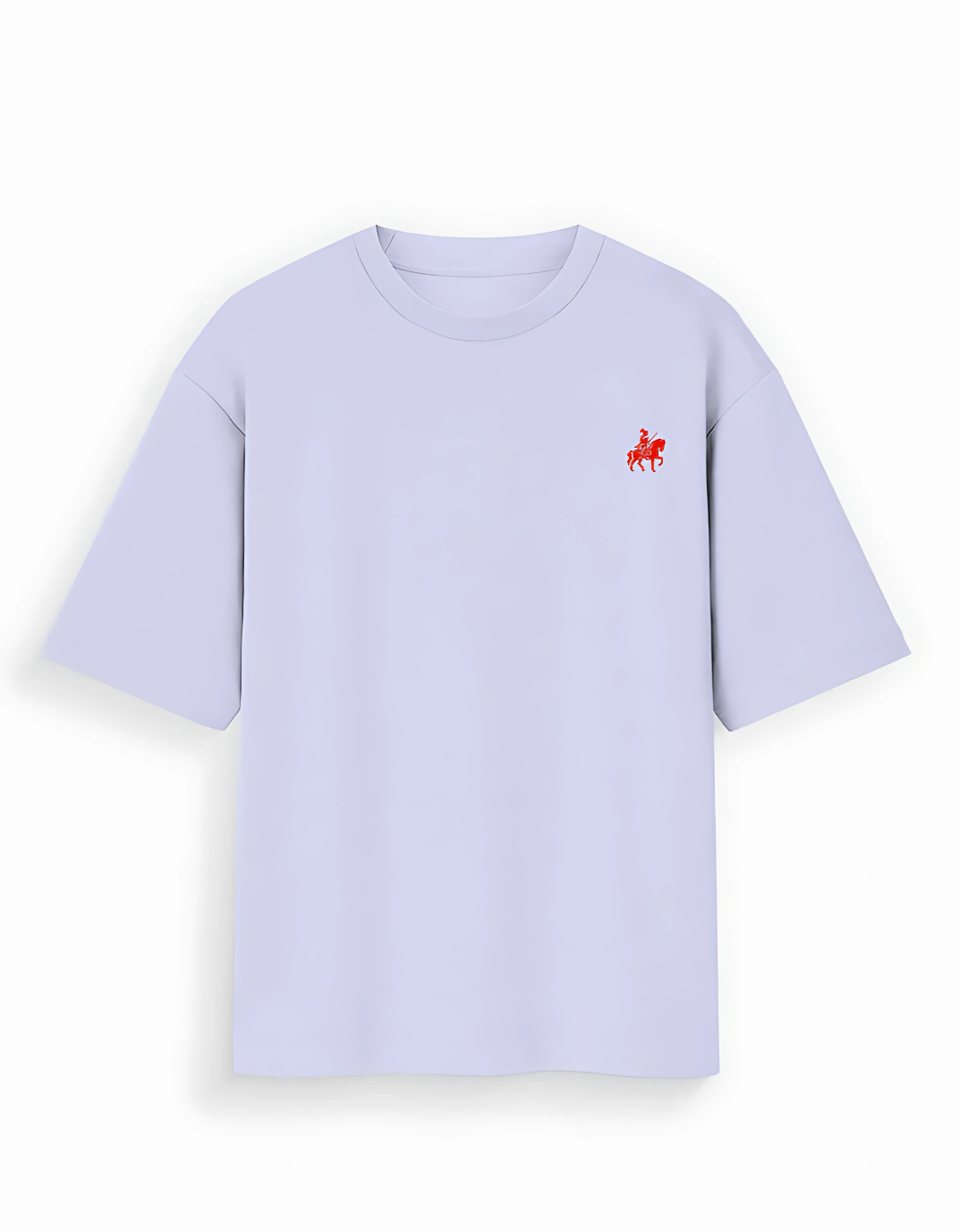 LORDZA Signature Emblem Oversized Standard Crew T-Shirt Oversized Standard T-Shirt