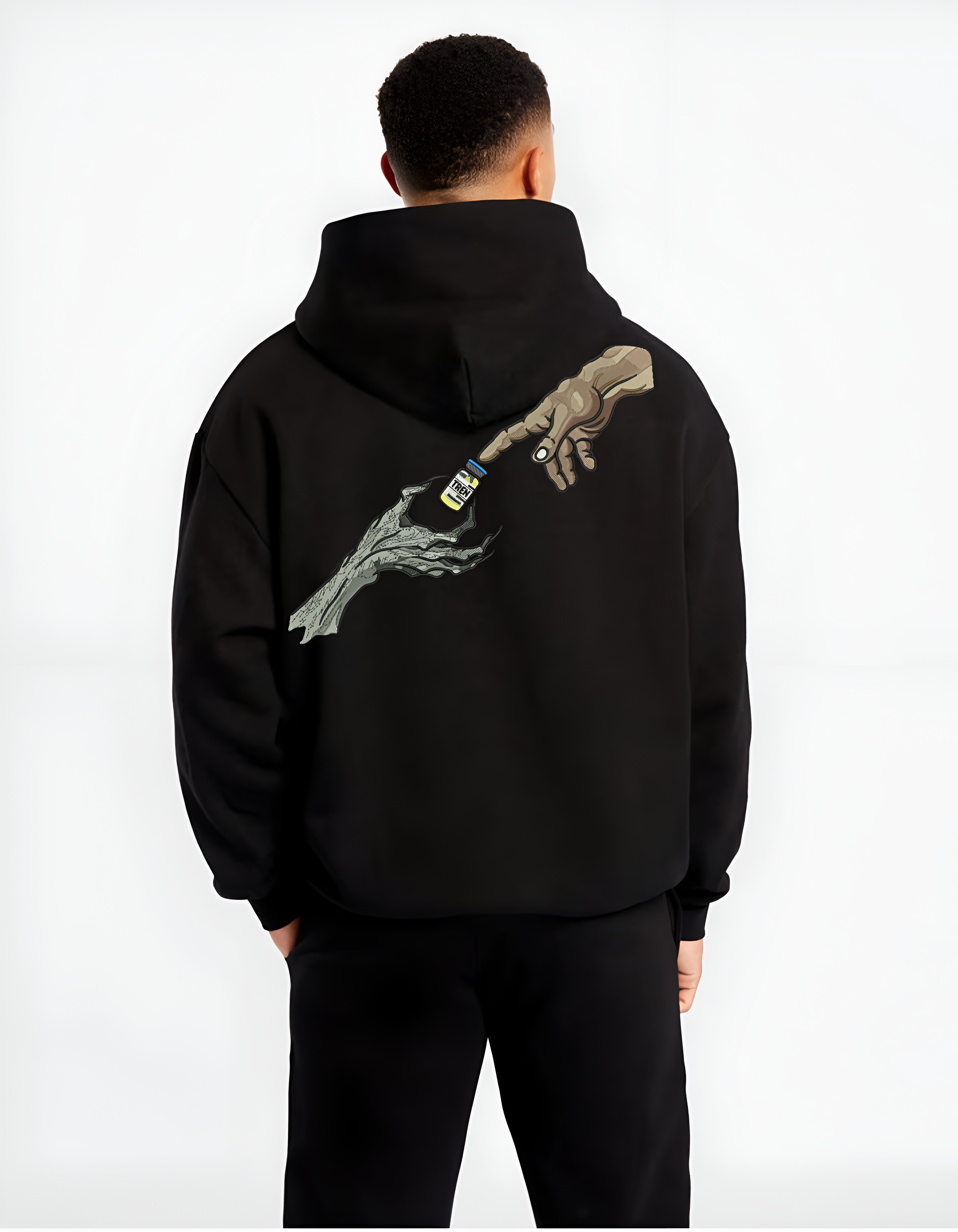 TREN Edition Graphic Oversized Hoodie All-Body Comfort & Fit