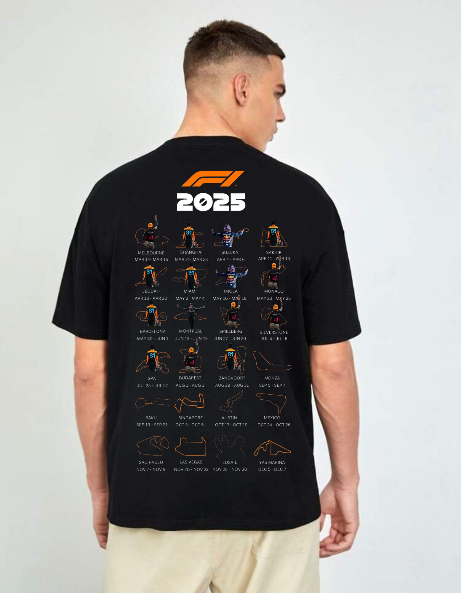 F1 2025 Race Calendar