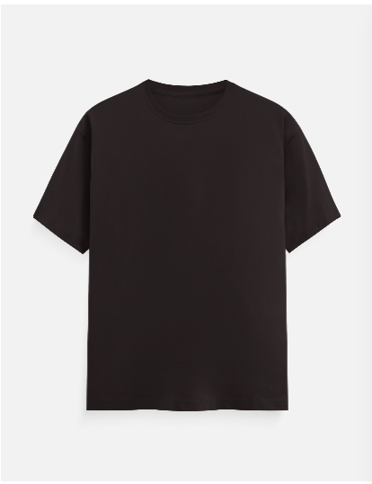 LORDZA Signature Emblem Oversized Standard Crew T-Shirt Oversized Standard T-Shirt