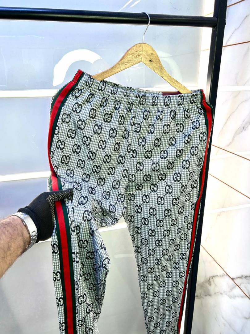 Gucci Monogram Zip-Up Track Jacket