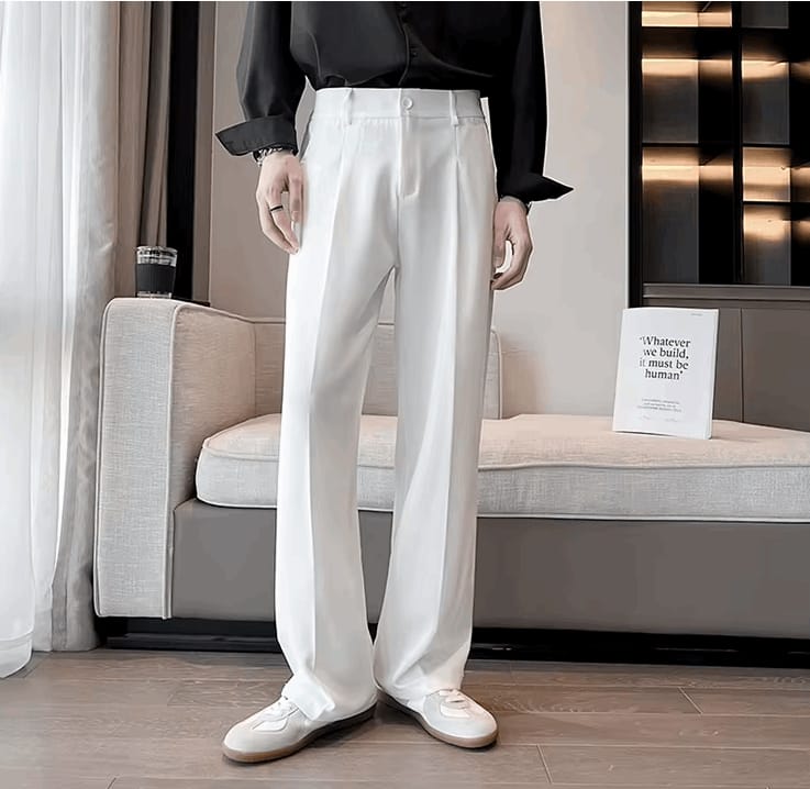 Korean Wide-Leg Baggy Fit Pant