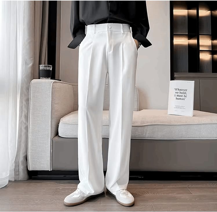 Korean Wide-Leg Baggy Fit Pant
