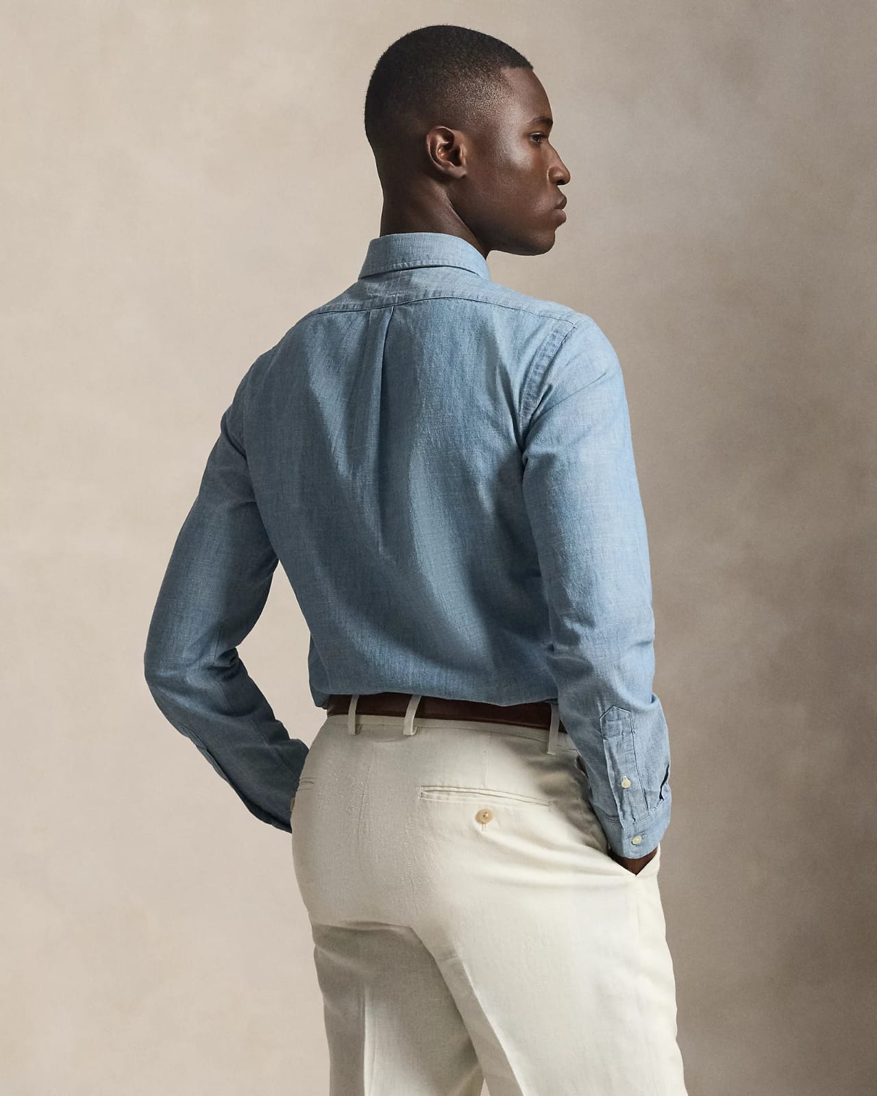 RL Navy Oxford Lining Shirt