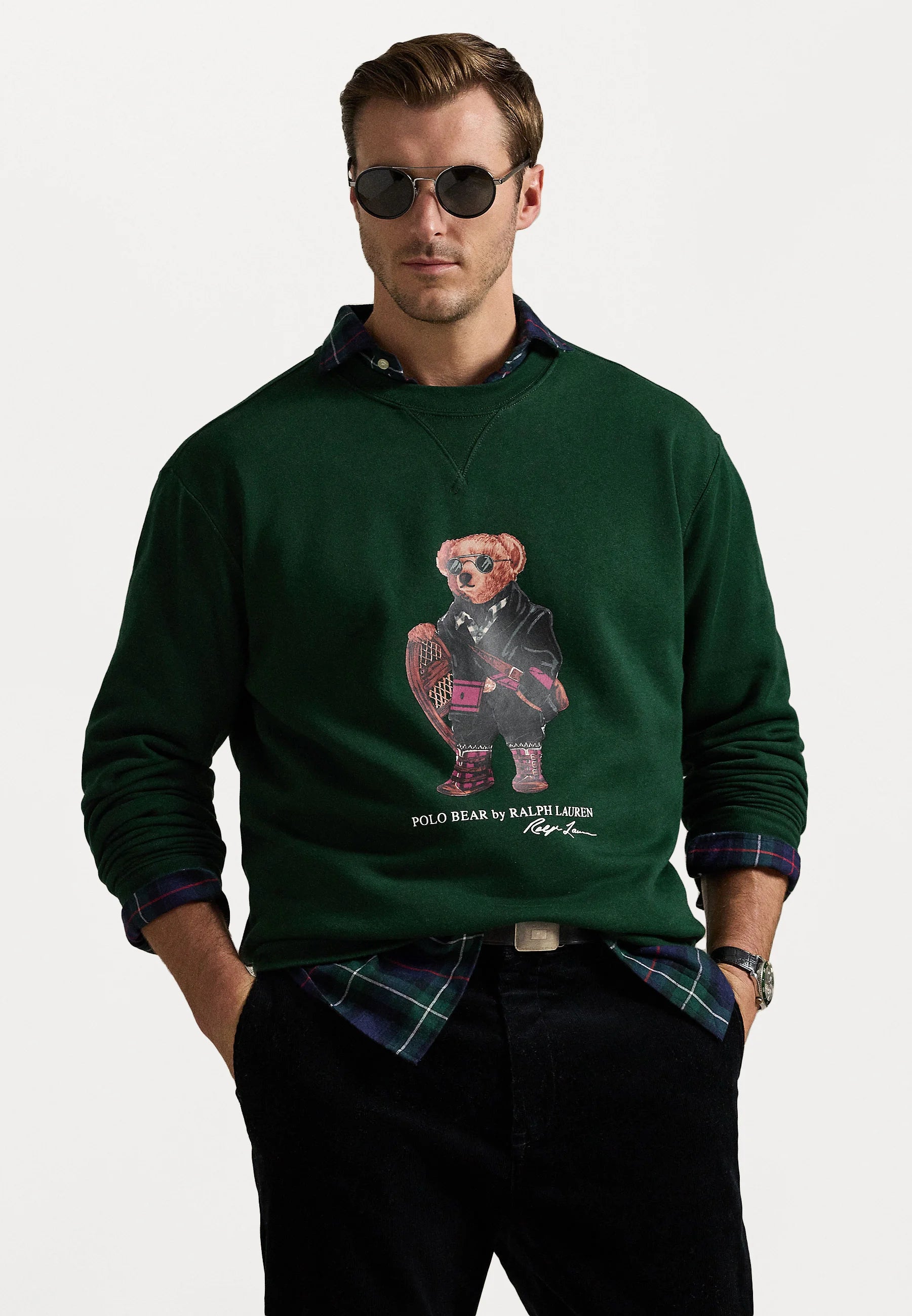 Polo Bear Fleece Sweatshirt