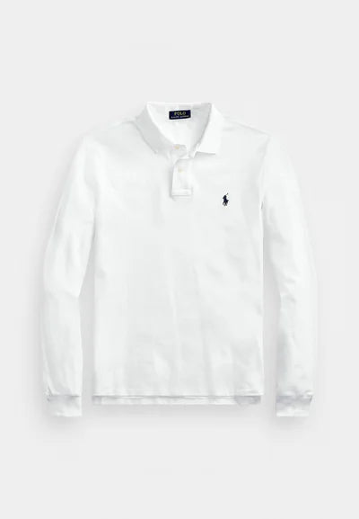 Ralph Lauren Polo  LONG SLEEVE - Langærmet T-shirt - white