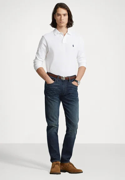 Ralph Lauren Polo  LONG SLEEVE - Langærmet T-shirt - white