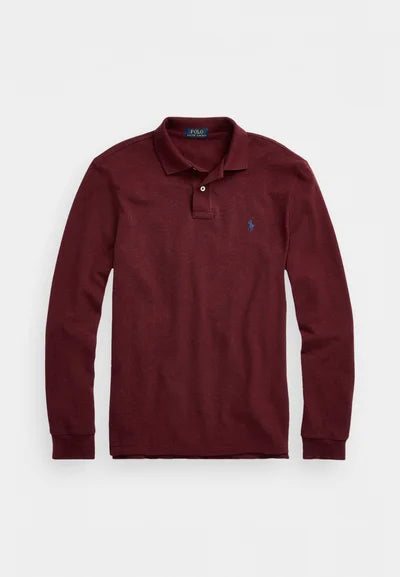 Ralph Lauren Polo  LONG SLEEVE - Langaermet T-shirt - spring wine heather