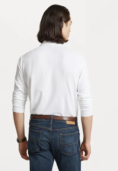 Ralph Lauren Polo  LONG SLEEVE - Langærmet T-shirt - white