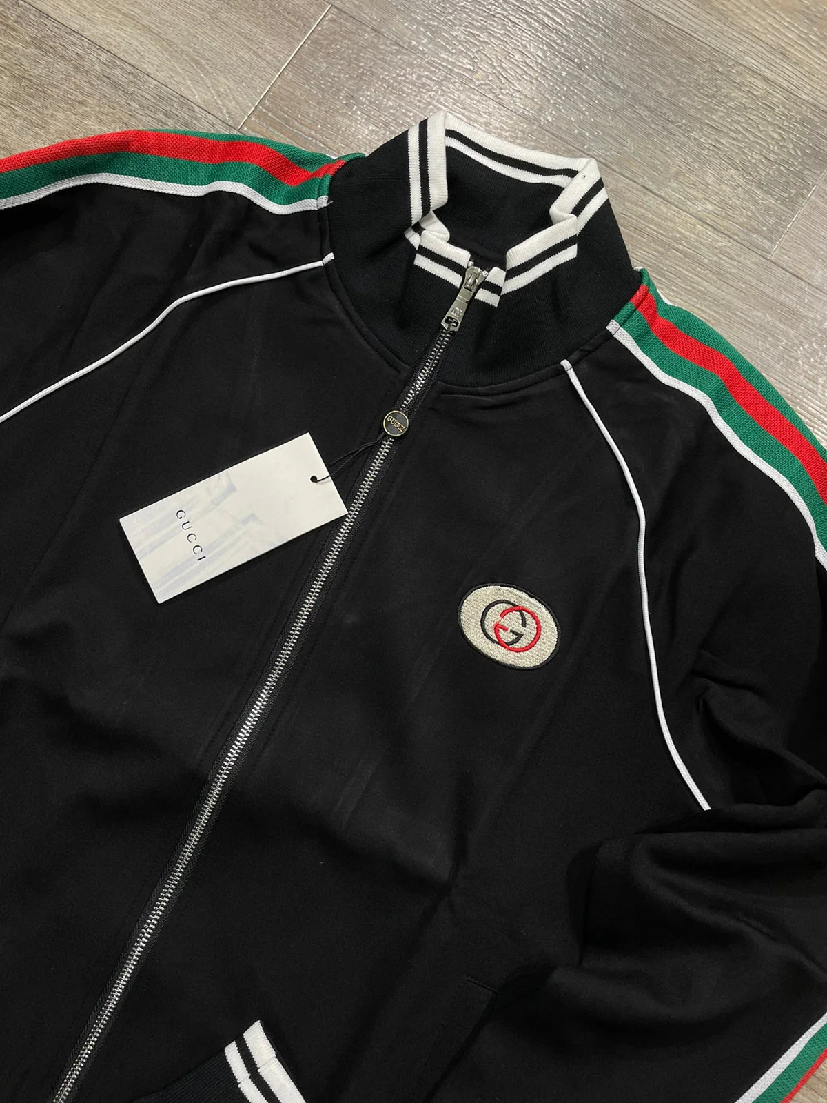 GUCCI ||Men's Tapered Webbing-Trimmed Men's Tracksuit