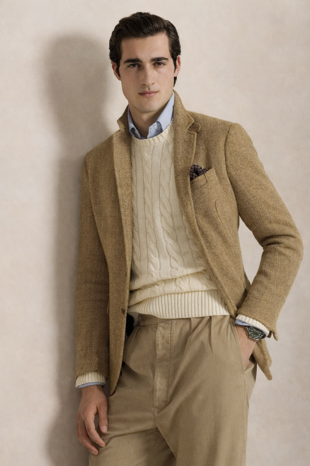 Ralph Lauren Cable-Knit Cotton Jumper