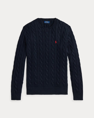 RL Cable-Knit Cotton Jumper