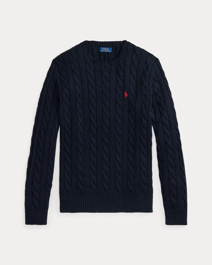 RL Cable-Knit Cotton Jumper