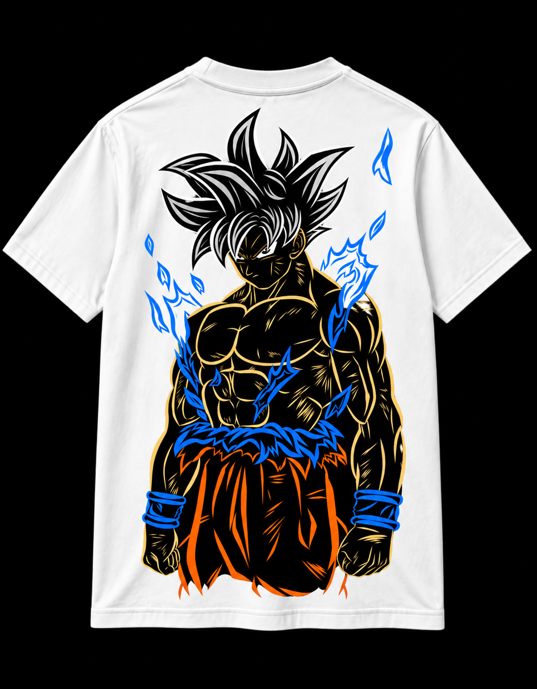 Goku Ultra Instinct Aura Graphic Tee