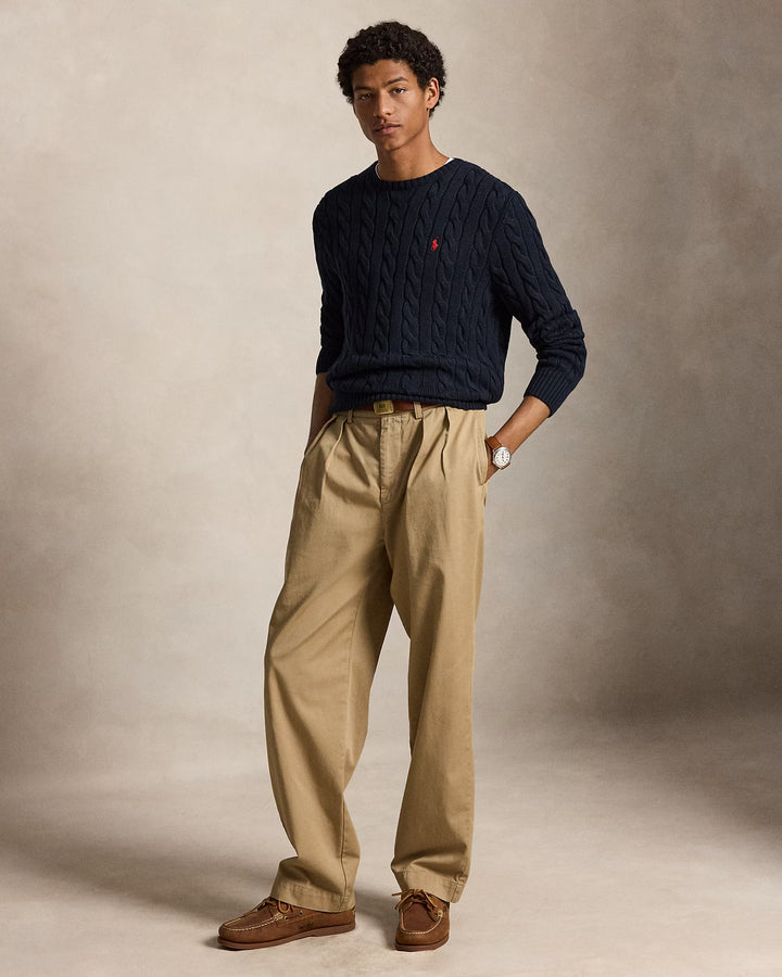 RL Cable-Knit Cotton Jumper