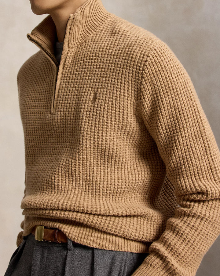 RL Cable-Knit Wool-Cashmere Jumper