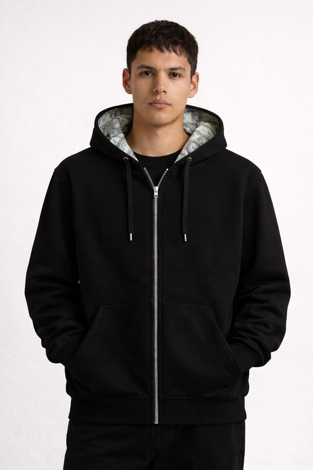 Cashlined Luxury Zip Hoodie