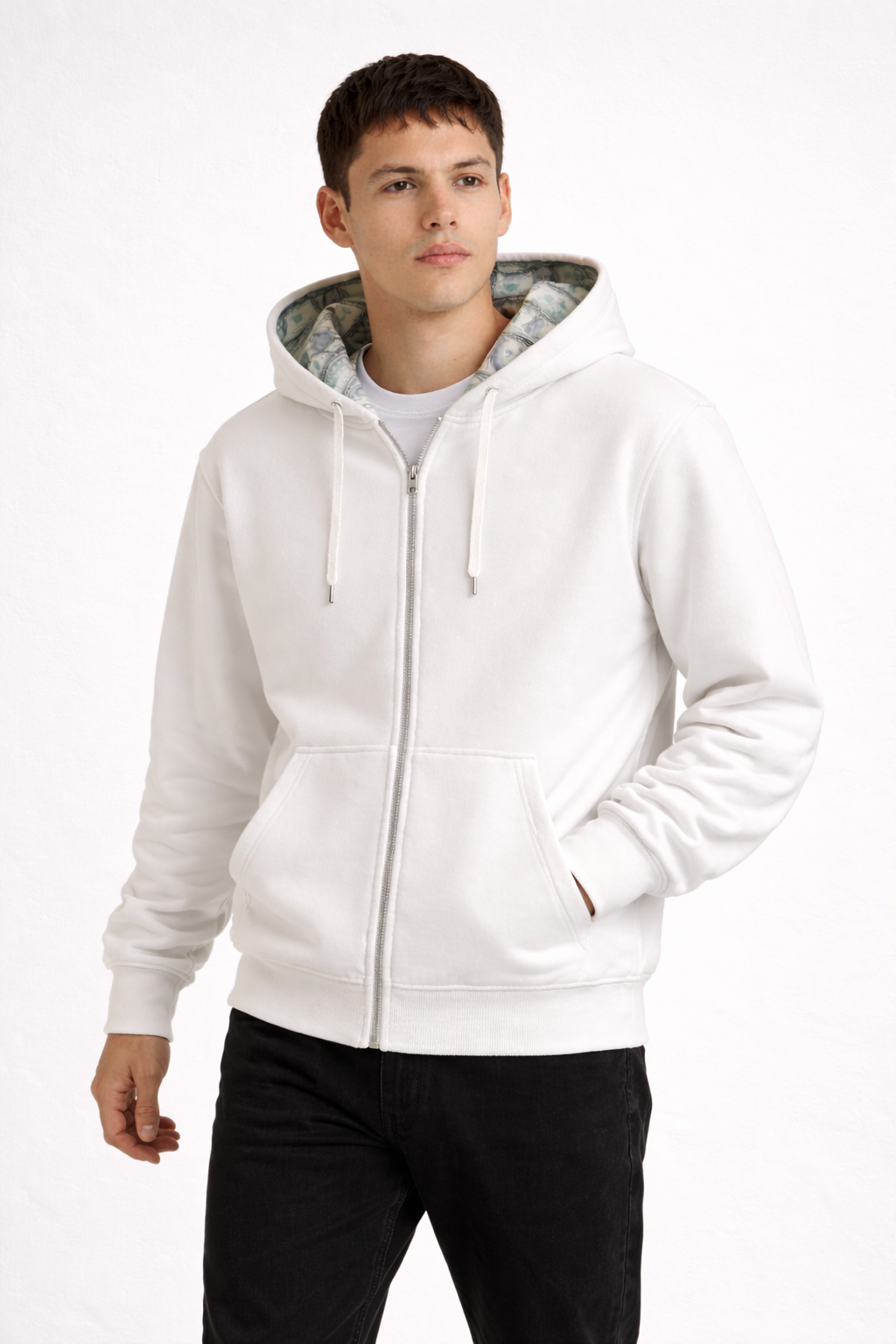 Cashlined Luxury Zip Hoodie