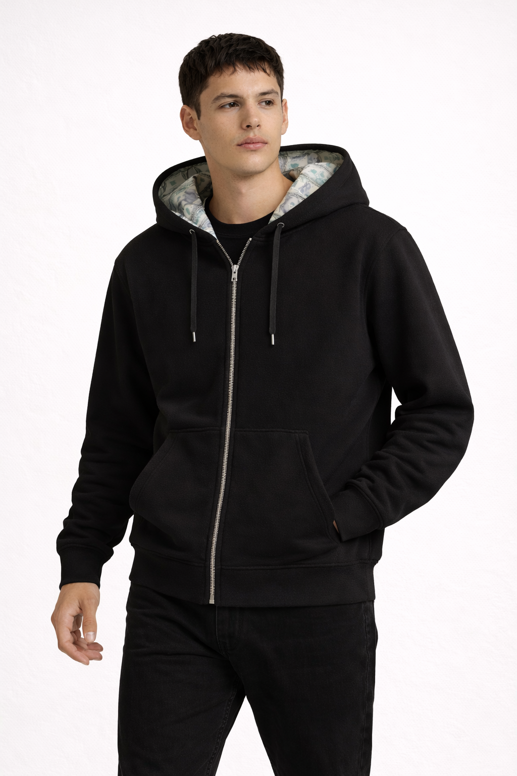 Cashlined Luxury Zip Hoodie