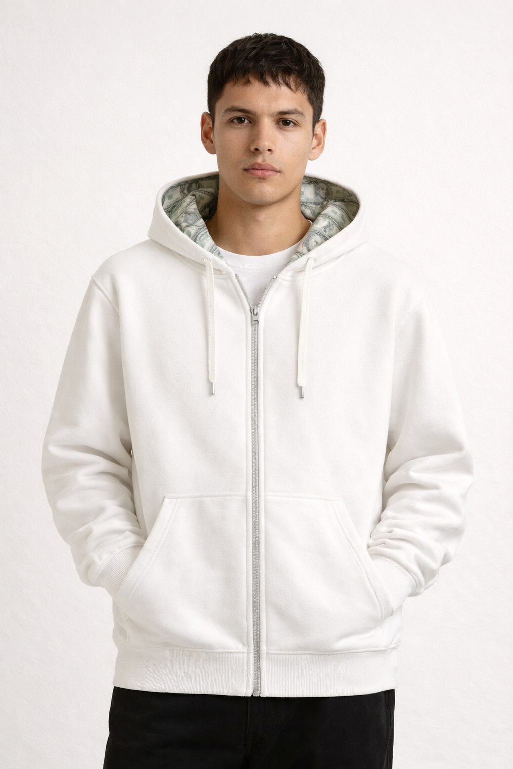 Cashlined Luxury Zip Hoodie