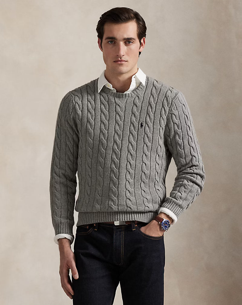 Ralph Lauren Cable-Knit Cotton Jumper