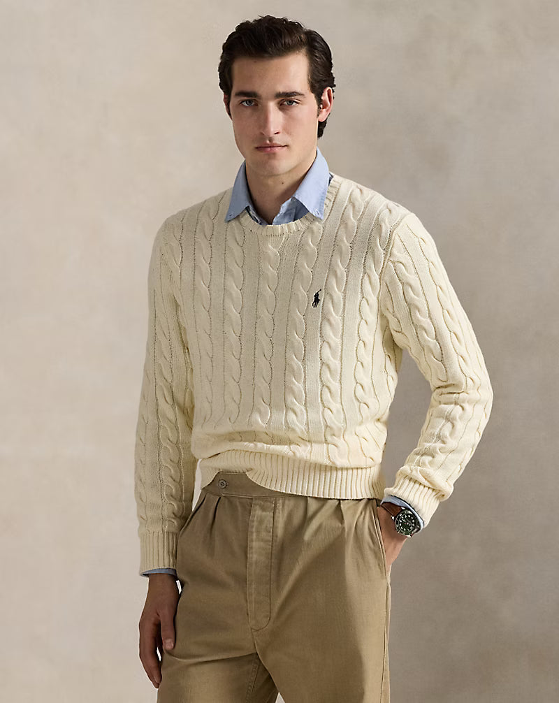 Ralph Lauren Cable-Knit Cotton Jumper