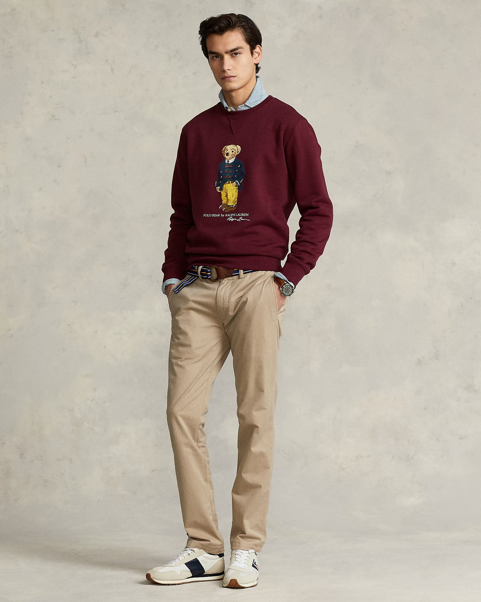 Polo Bear Fleece Sweatshirt