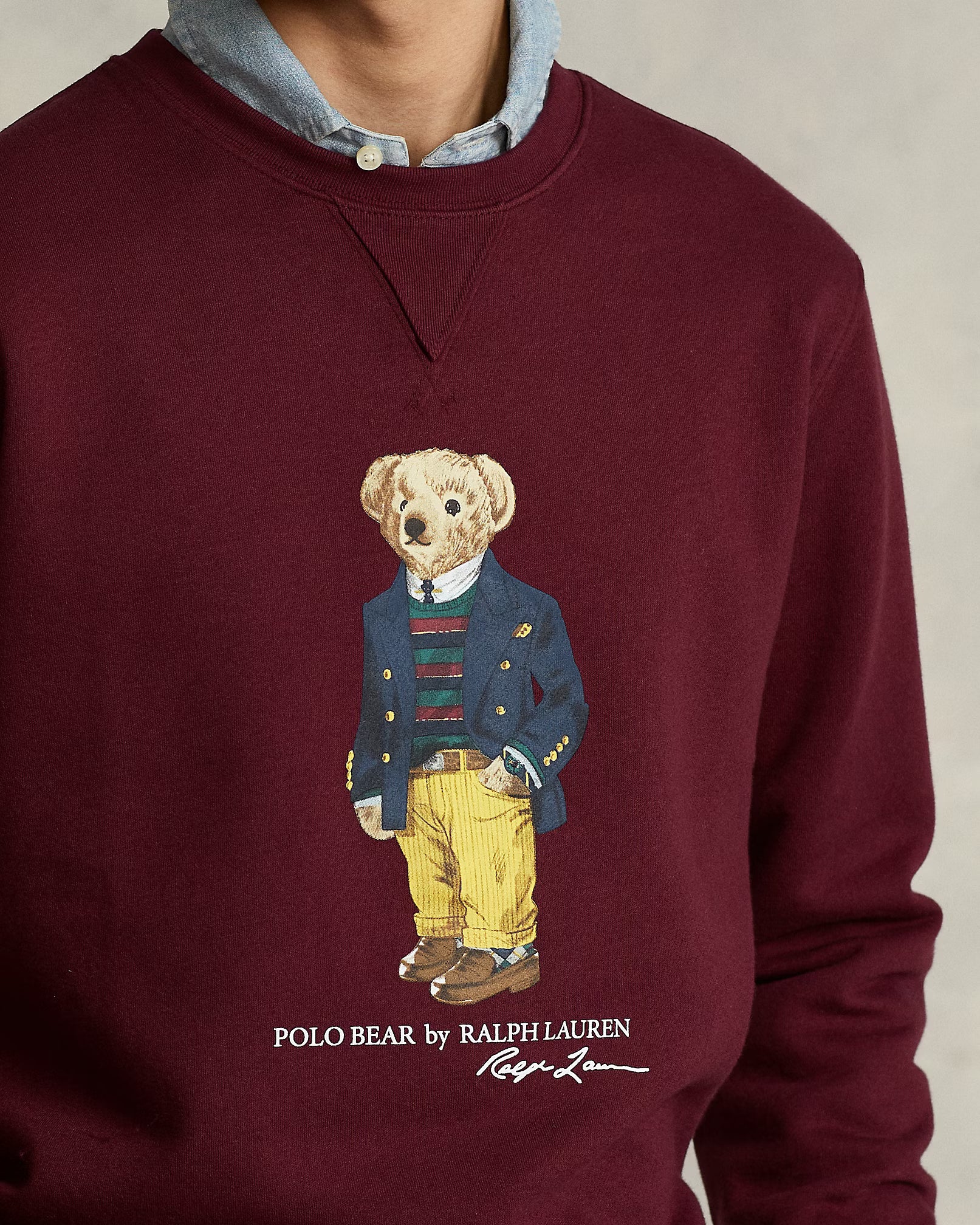 Polo Bear Fleece Sweatshirt