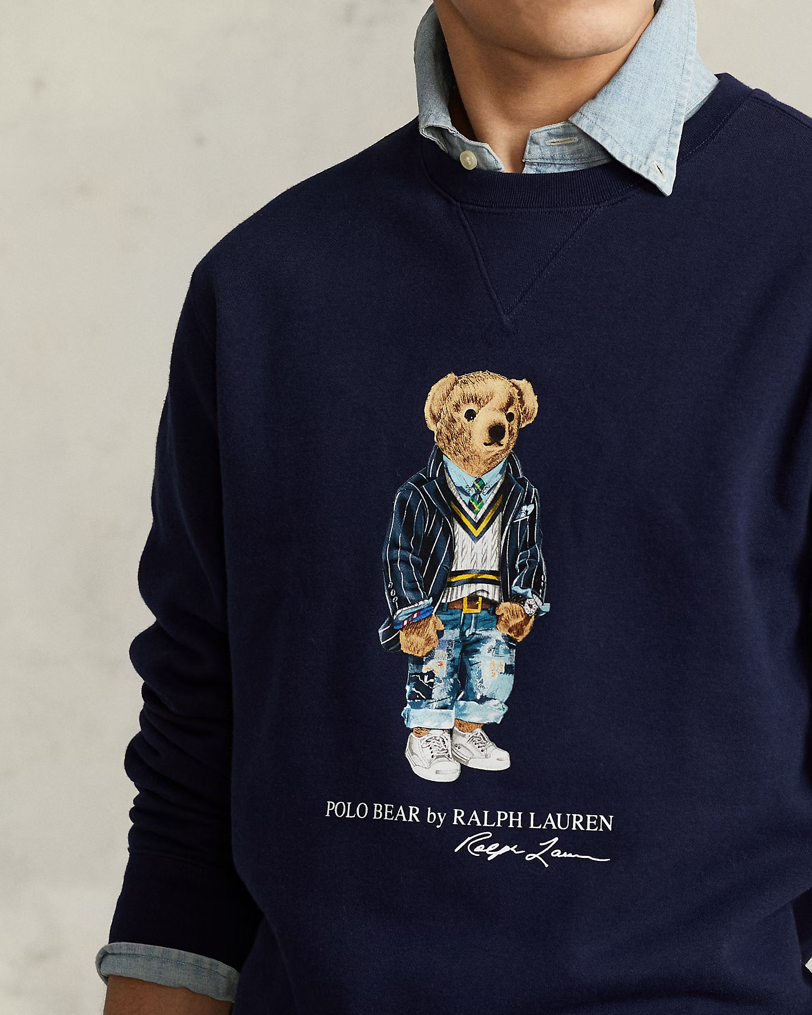 Polo Bear Fleece Sweatshirt
