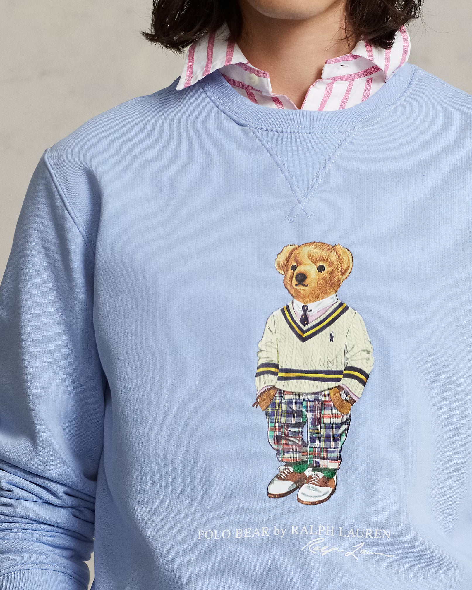 Polo Bear Fleece Pullover