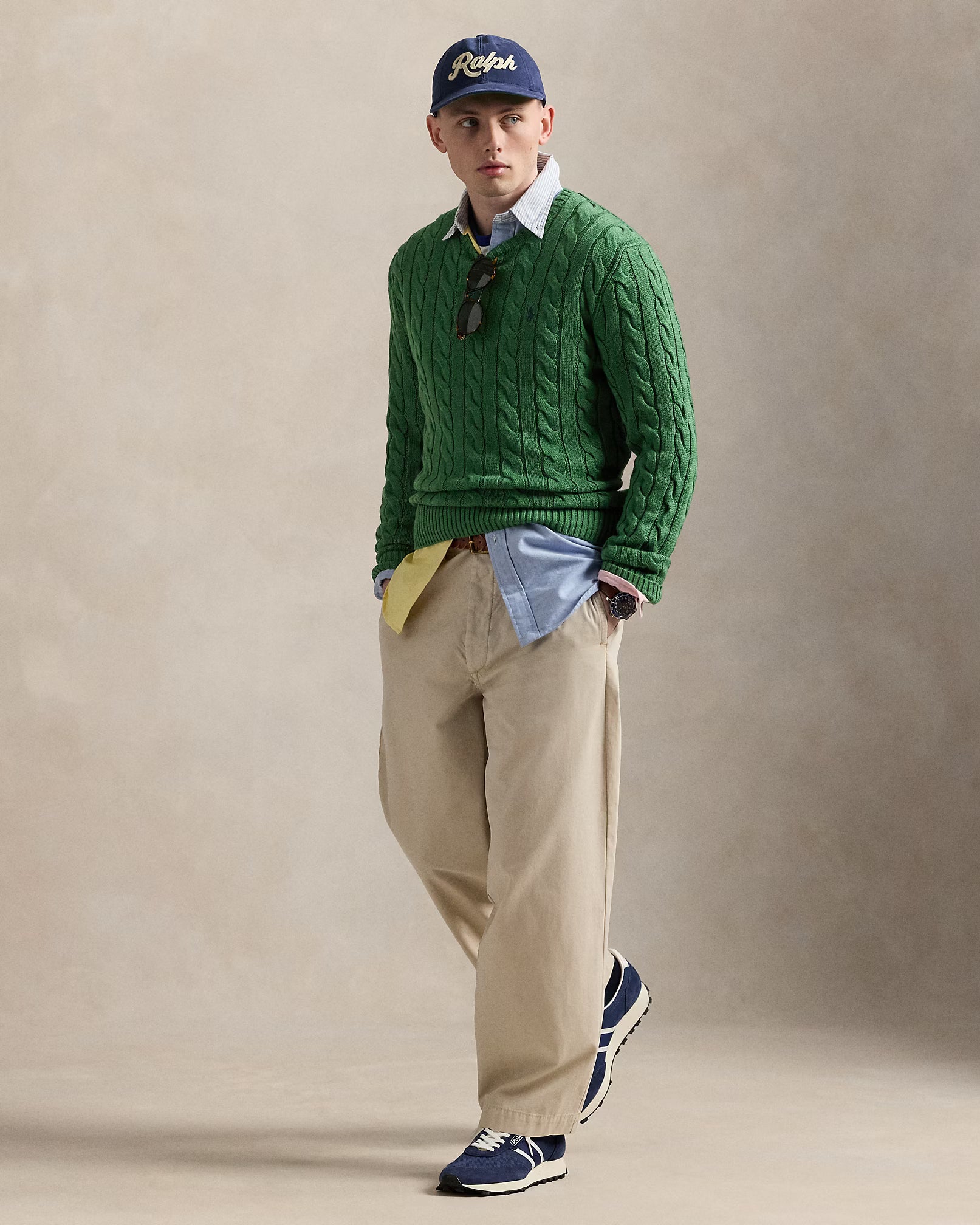 Ralph Lauren Cable-Knit Cotton Jumper