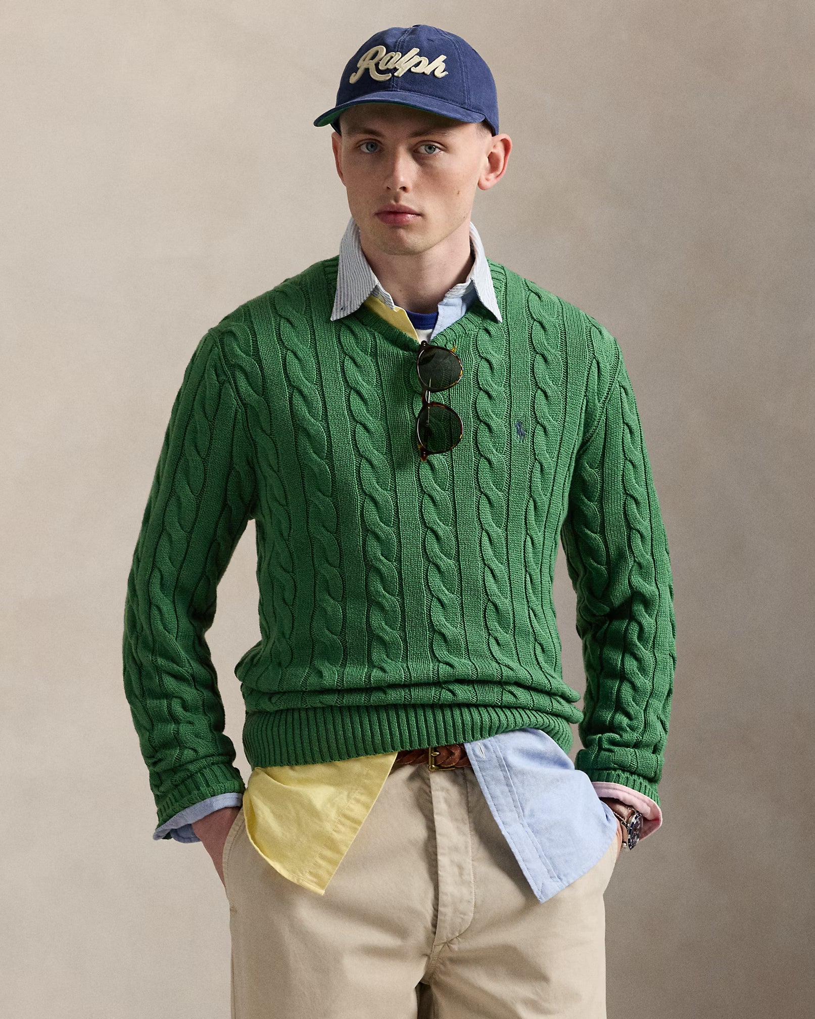 Ralph Lauren Cable-Knit Cotton Jumper
