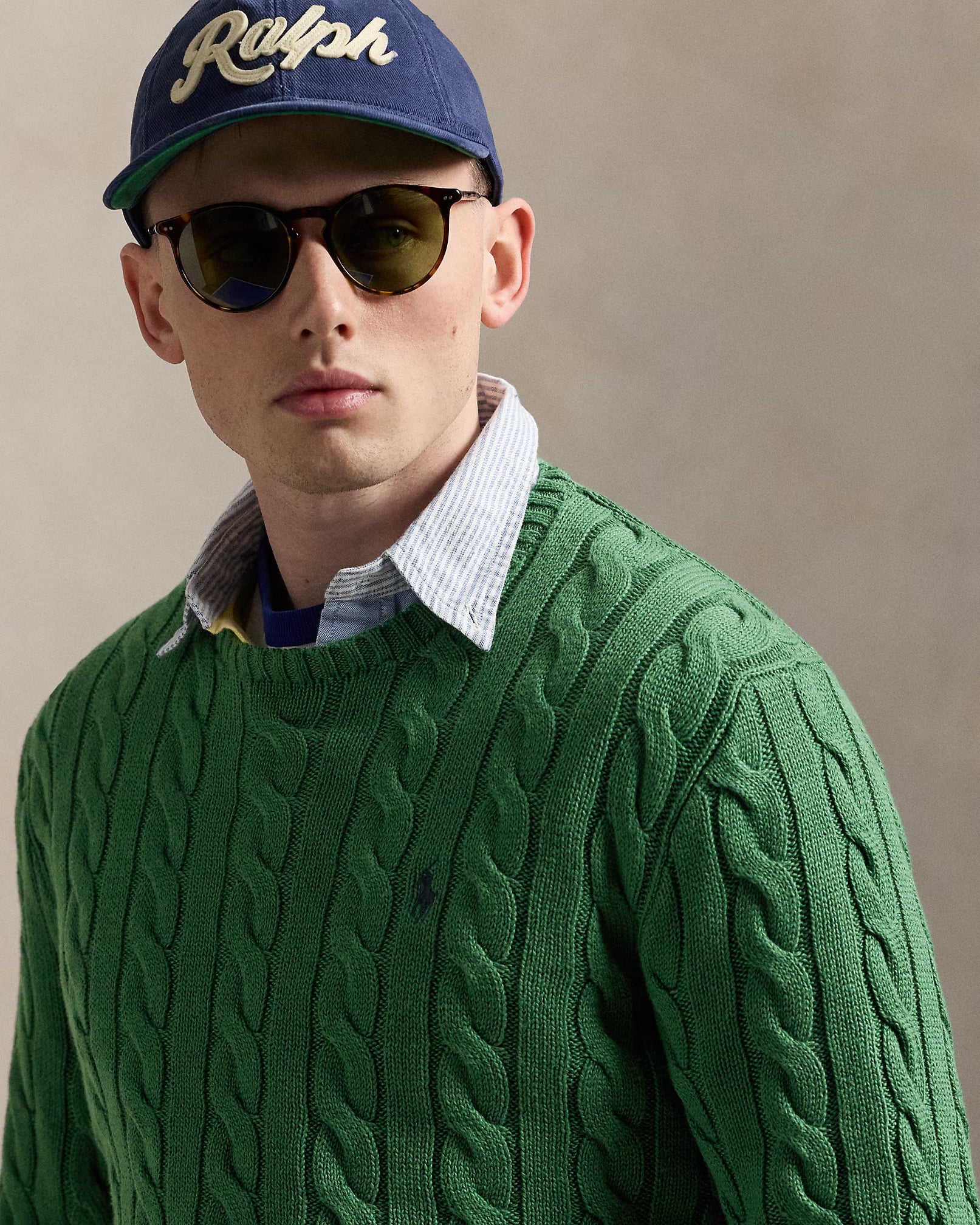 Ralph Lauren Cable-Knit Cotton Jumper