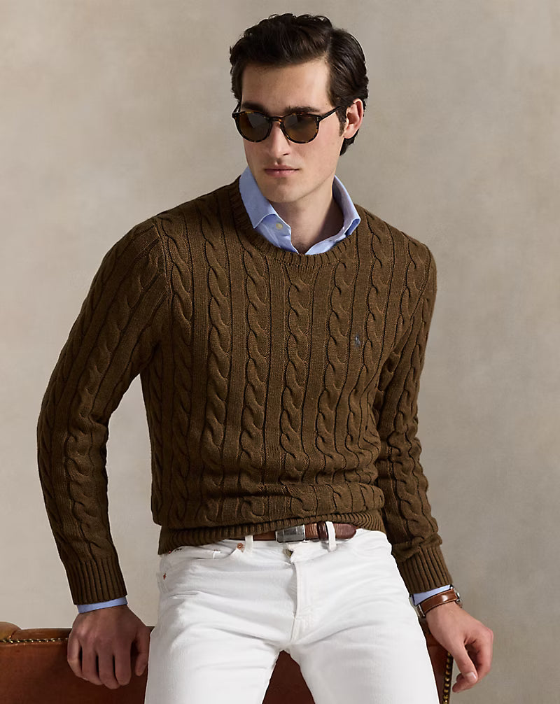 Ralph Lauren Cable-Knit Cotton Jumper