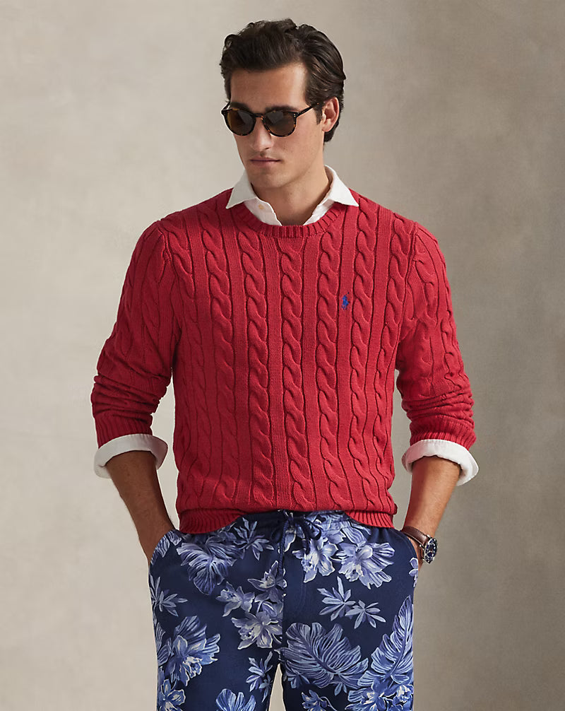 Ralph Lauren Cable-Knit Cotton Jumper