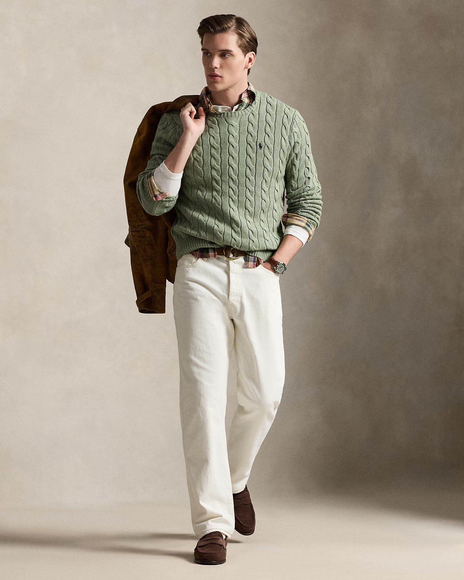 Ralph Lauren Cable-Knit Cotton Jumper