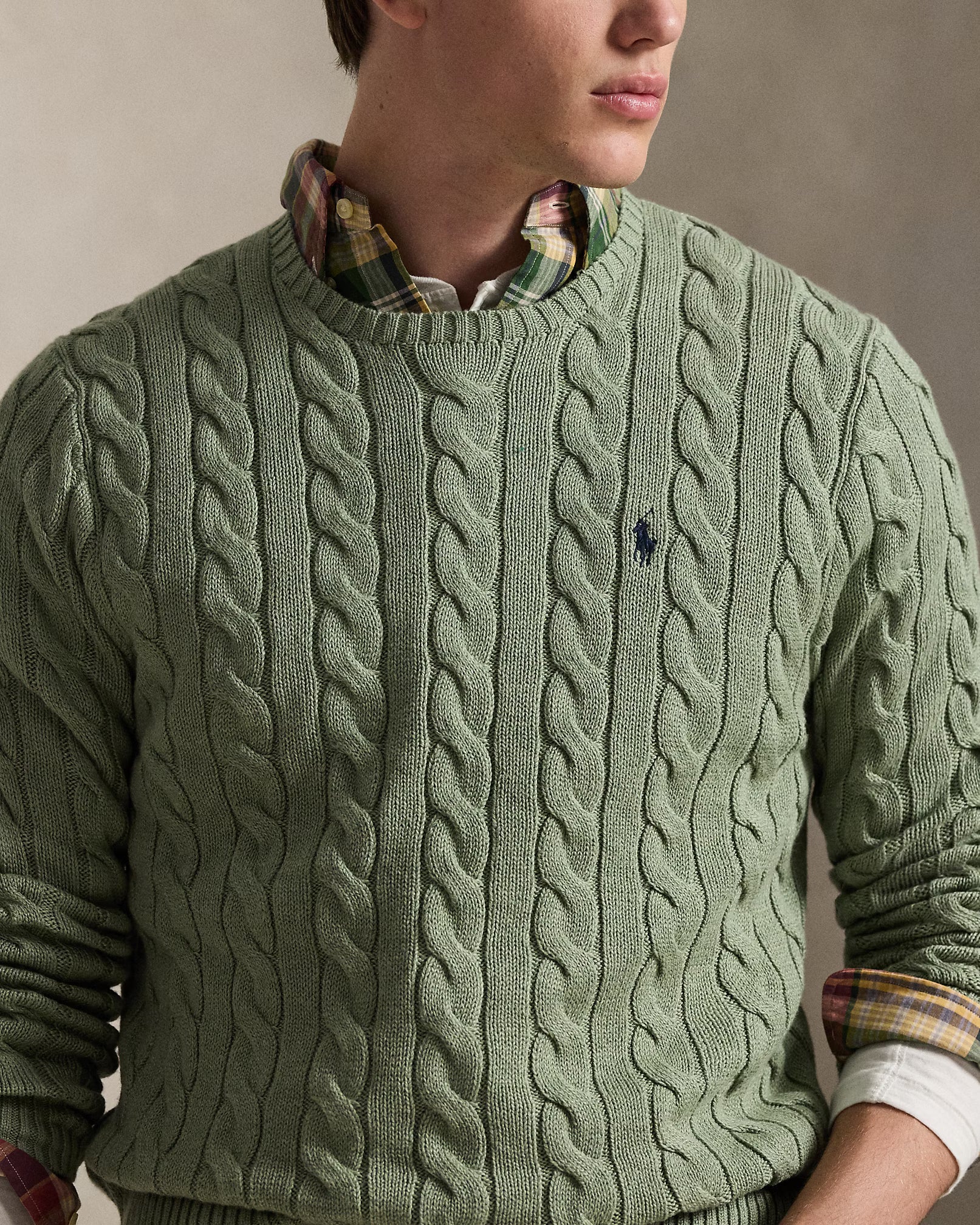 Ralph Lauren Cable-Knit Cotton Jumper