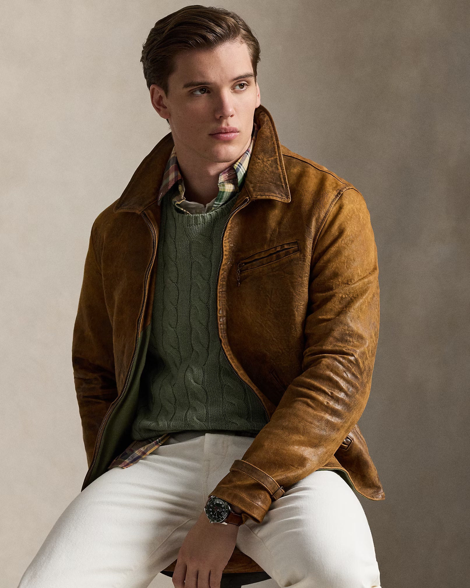 Ralph Lauren Cable-Knit Cotton Jumper