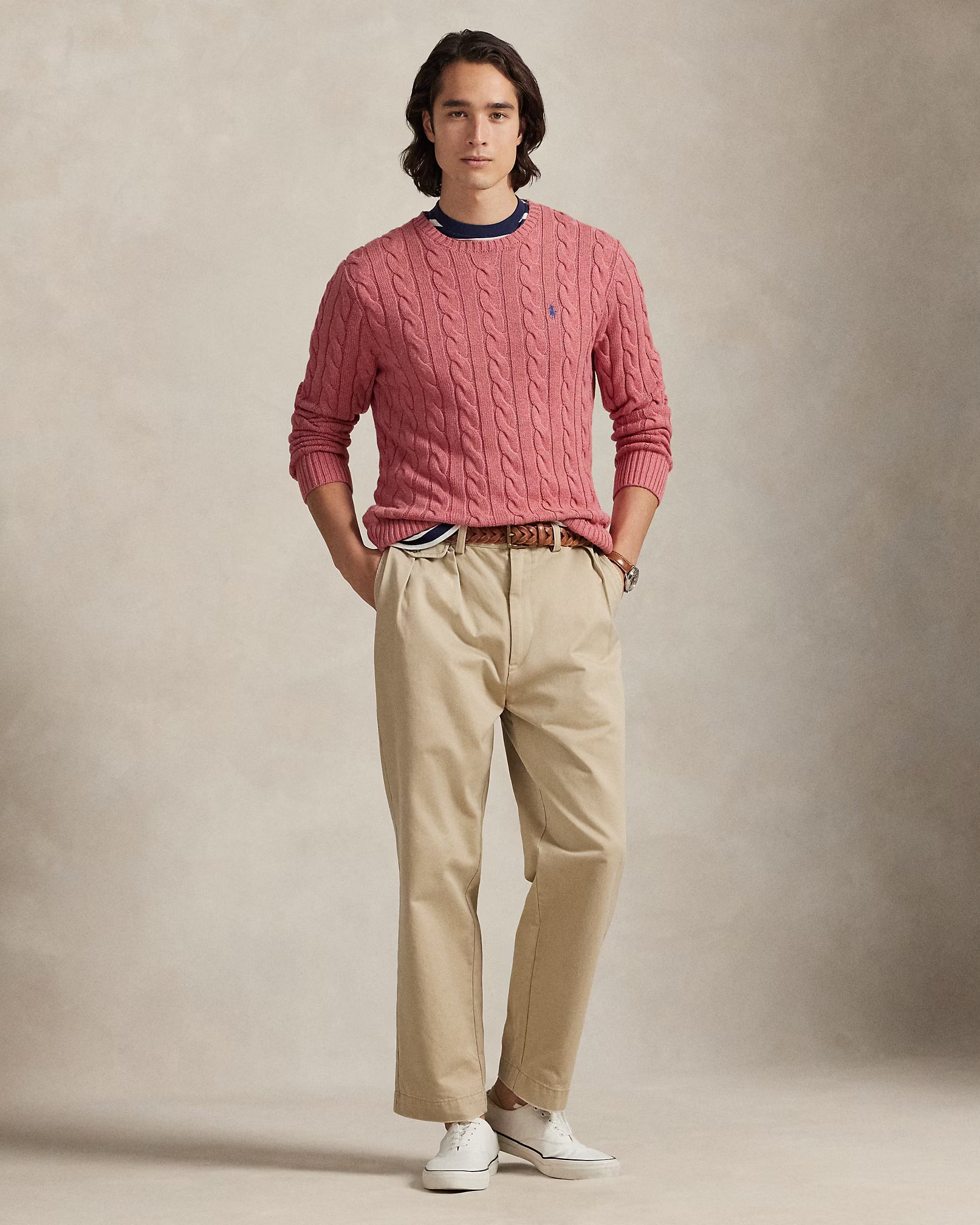 Ralph Lauren Cable-Knit Cotton Jumper