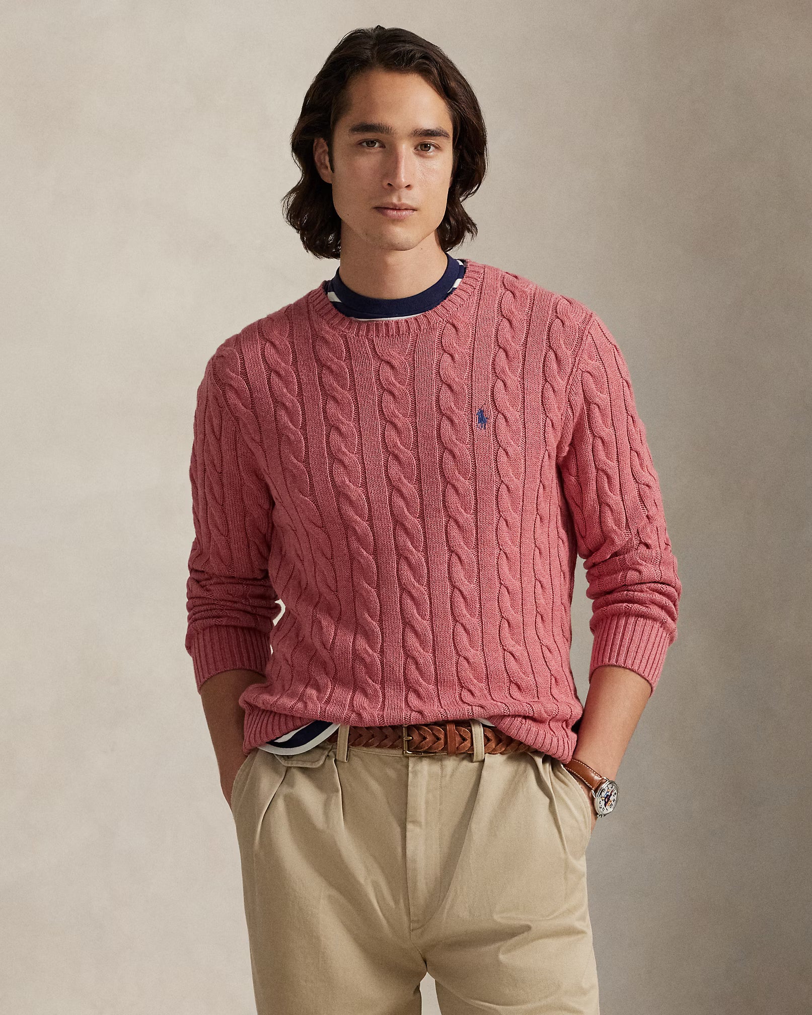 Ralph Lauren Cable-Knit Cotton Jumper
