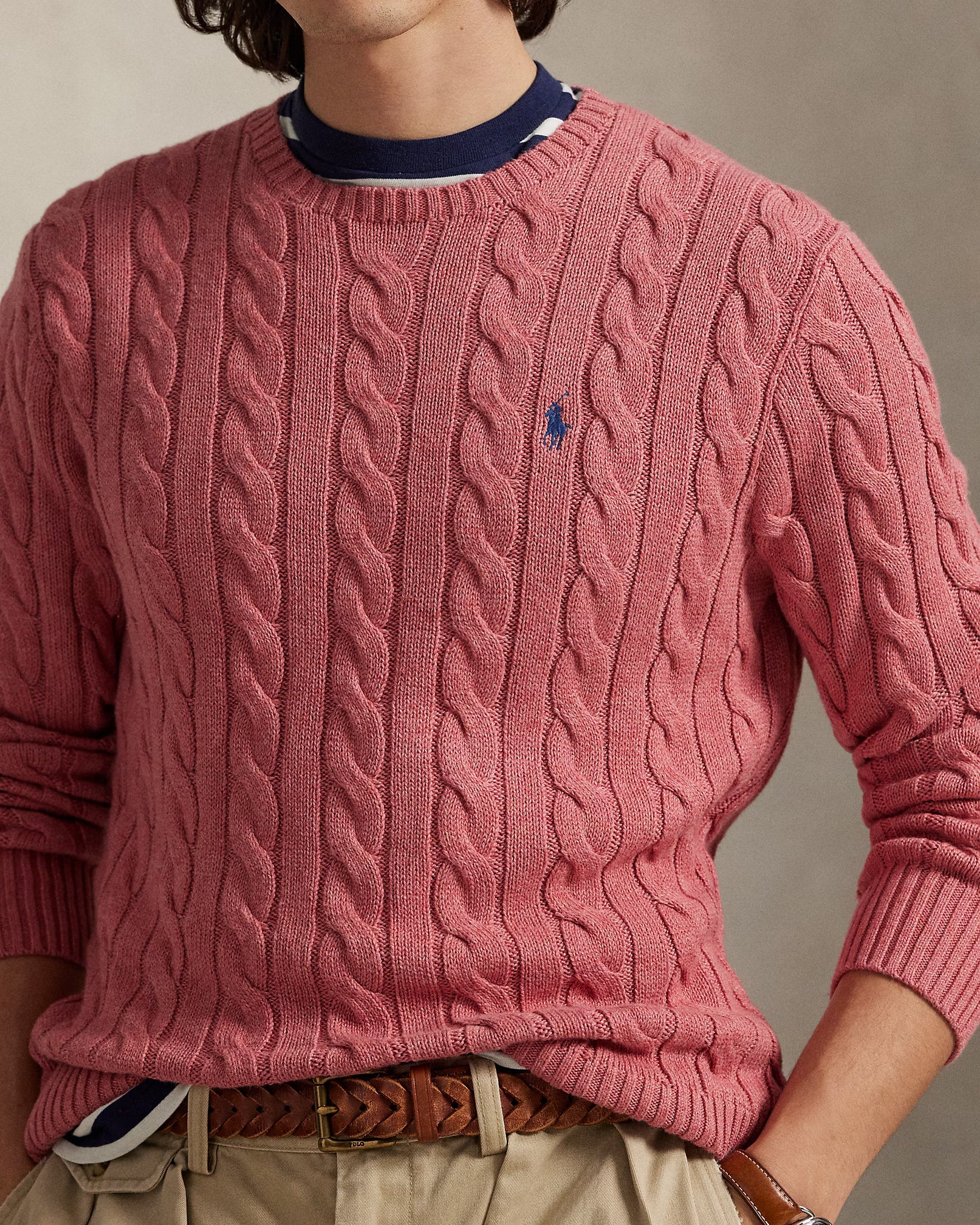 Ralph Lauren Cable-Knit Cotton Jumper